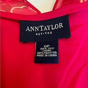 Ann Taylor petite floral dress